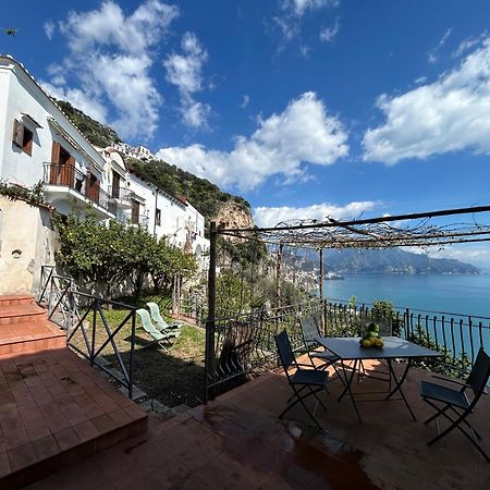 Amalfi 51 Con Vista Mare, Giardino E Terrazze Vila Conca dei Marini Exterior foto