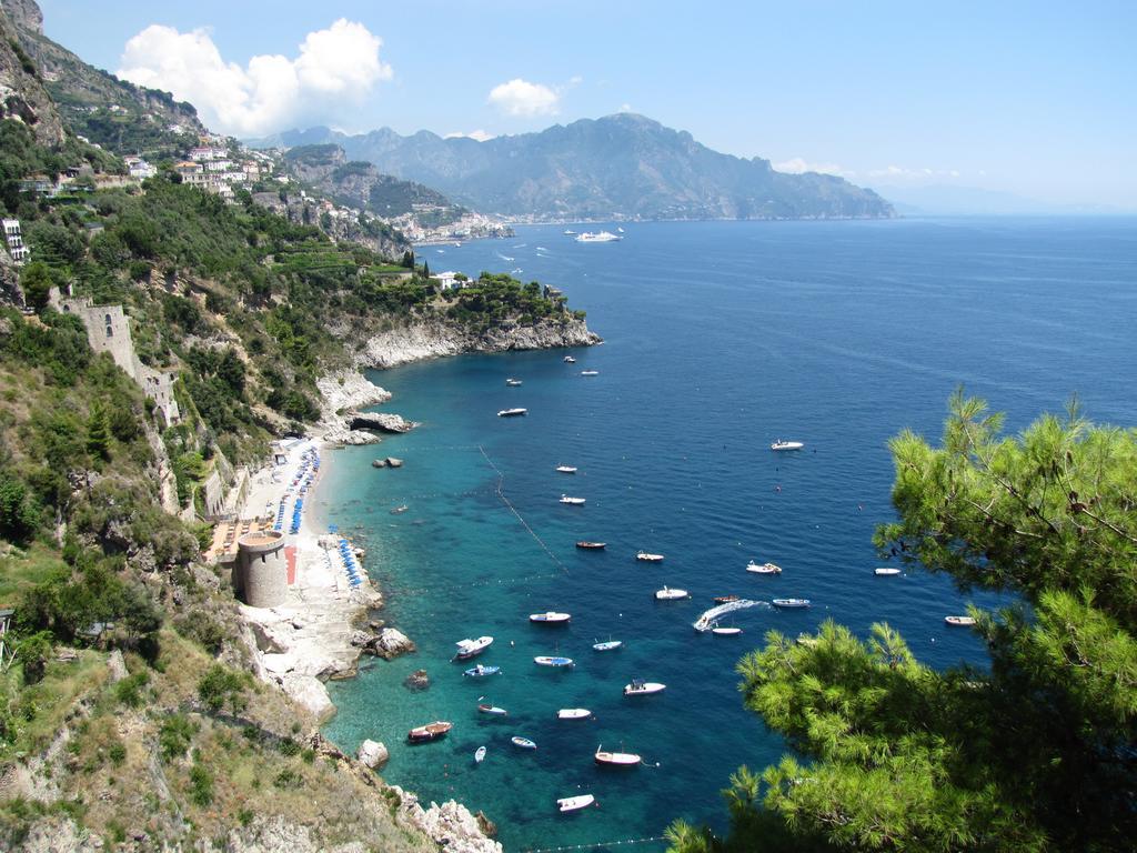 Amalfi 51 Con Vista Mare, Giardino E Terrazze Vila Conca dei Marini Quarto foto