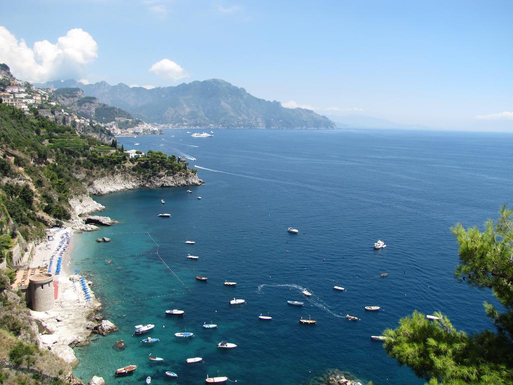 Amalfi 51 Con Vista Mare, Giardino E Terrazze Vila Conca dei Marini Quarto foto