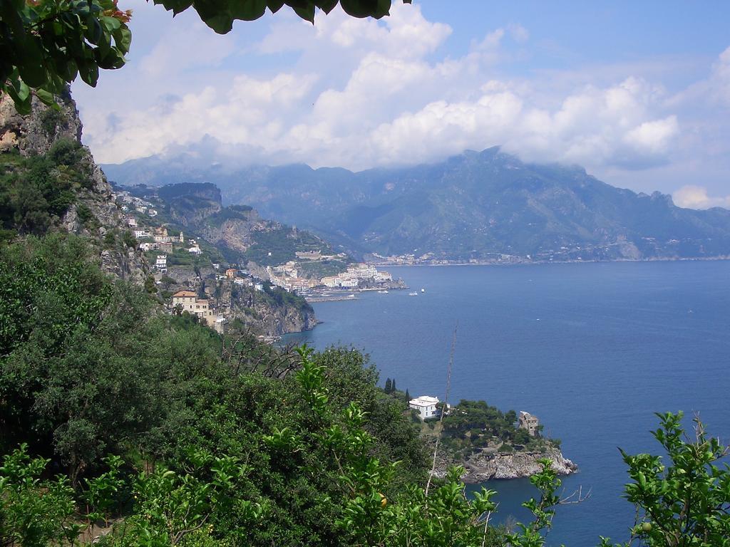Amalfi 51 Con Vista Mare, Giardino E Terrazze Vila Conca dei Marini Exterior foto